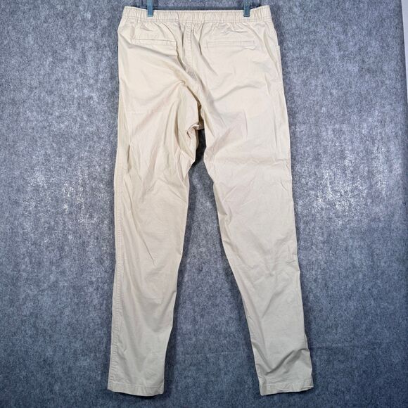 NWT Bylt Pants Mens XL 34x35 Ivory Ripstop Elastic Waist Drawstring Tapered - Picture 11 of 14